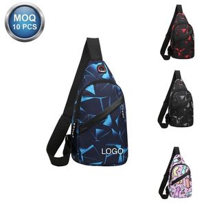 Großhandel Wasserdichte Langlebige Oxford-Stoff Tragbare Herren Outdoor-Sport Wasserdichte Umhängetasche für Handys mit Individueller Bedruckung - Product Image 1