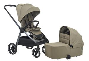 Passeggino per neonati e bambini con piegatura automatica a una mano, navicella e <span class=keywords><strong>seggiolino</strong></span> reversibile, carrozzina per neonati, passeggino da viaggio autoportante - Product Image 5