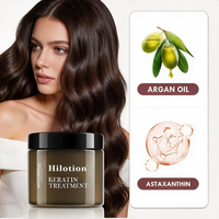 Masker Rambut Kolagen Protein Perawatan Keratin Antioksidan Minyak Argan Maroko, Perawatan Menutrisi, Perbaikan Rambut, Kondisioner Mendalam