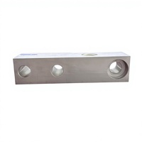 BM8G Stainless Steel IP68 High Accuracy Strain Gauge Shear Beam Load Cell 500kg-10t OIML R60 C3/C4 Bolt-Mounted Harsh