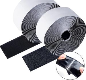 Cinta autoadhesiva de gancho y bucle negra, resistente al calor, ecológica, de ancho/largo personalizado, muy vendida. - Product Image 5
