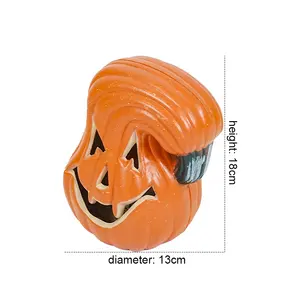 Hot Selling Accessories Halloween Jack O Lanterns Trick Or Treat Outdoor Decoration Lantern Scary Led Party Pumpkin With Lights