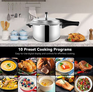 Batterie de cuisine européenne Presto Marmite instantanée Autocuiseur en aluminium 3L 4L 5L 6L - Product Image 2