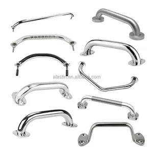 High Mirror Polished 316/304 Stainless Steel Marine Hardware Boat Parts Handle Handrail