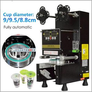 Machine de scellage automatique de gobelets en plastique 120MM pour l'industrie des boissons et des produits, 110/220V, longue durée de vie, nouveauté 2020 - Product Image 2