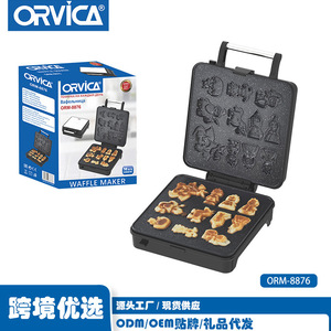 เครื่องทำแซนด์วิชแบบครอส-บอร์เดอร์ ORVICA, เครื่องทำเค้กในครัวบ้าน, เครื่องทำแซนด์วิช, เครื่องทำสเต็ก, เครื่องปิ้งขนมปังอเนกประสงค์ - Product Image 3