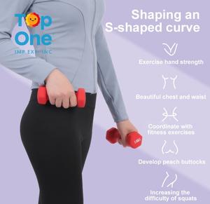 TopOne ménage exercice équipement sportif Yoga Fitness solide fonte hexagone haltères - Product Image 2