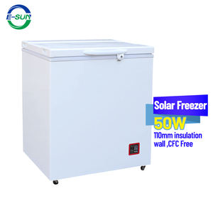 Réfrigérateur <span class=keywords><strong>solaire</strong></span> Esun 108L 158L DC 12V 24V, grande capacité, congélateur <span class=keywords><strong>solaire</strong></span>, kit complet, alimenté par l'énergie <span class=keywords><strong>solaire</strong></span> - Product Image 2