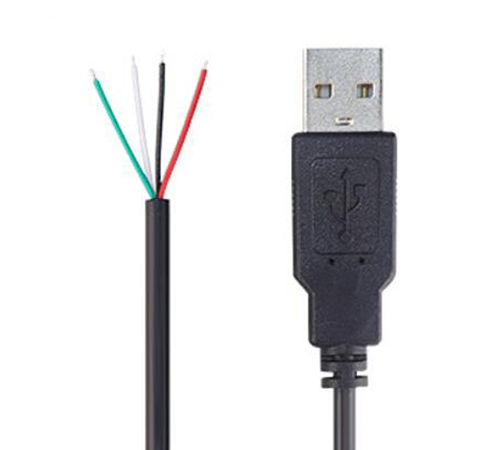 Male+4 wires