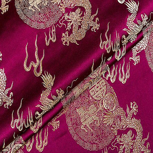 Boski Jacquard Dragon Brocade Vải Polyester Cho Phim Trung Quốc Trang Phục 75Cm - Product Image 6