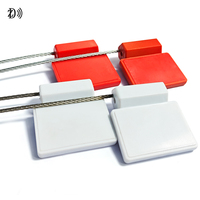 Étiquette de câble RFID UHF personnalisée, anti-effraction, pour le suivi logistique des conteneurs
