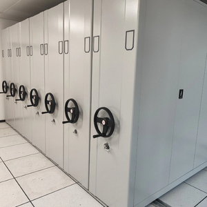 Sistema de almacenamiento de maquinaria industrial de acero con marco móvil moderno Unidad de Marco compacto Estante de almacenamiento de puerta lateral completamente cerrado - Product Image 1