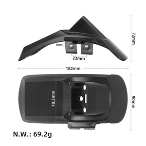 Original <b>Wheel</b> Fenders with Waterproof Guard <b>Replacement</b> for KuKirin G2Pro DB Scooter Accessories Front and Rear - Product Image 2