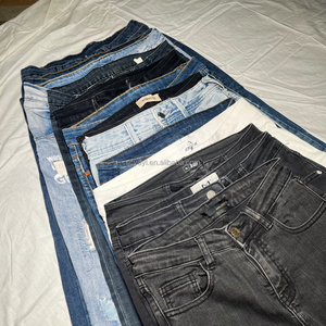 Jeans de Mujer de <span class=keywords><strong>Segunda</strong></span> <span class=keywords><strong>Mano</strong></span> <span class=keywords><strong>C25</strong></span>, Modernos, Cómodos y Económicos, en Varios Tamaños, Lavados y Corte Popular - Product Image 2