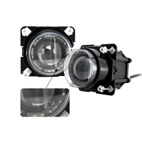 Faro LED Redondo de 90 mm para Tractor, 45 W, Luz Alta y Baja, para la Serie Massey Ferguson