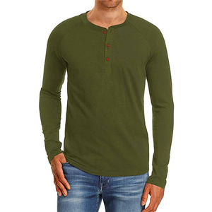 100% algodón 2021 algodón de manga larga de algodón sólido Fitness camiseta M Polos manos completas para hombres Unisex personalizado <span class=keywords><strong>Me</strong></span> - Product Image 1