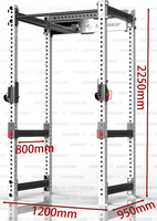 Machine Smith multifonction en acier inoxydable, rack à squats, rack de musculation, équipement de fitness pour usage domestique et commercial, marque Dongli, unisexe