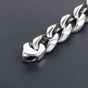<b>Titanium</b> Steel Bracelet CE041 Unisex Weaving <b>Chain</b> Design Minimalist Punk Style Jewelry for Men Women Hip Hop Accessory - Product Image 3