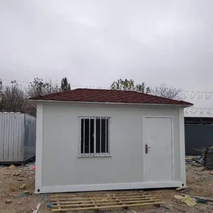 Low cost steel structure prefabricated container office building 20ft 40ft detachable work shop