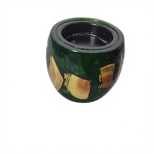 Quemador de Incienso de Sándalo Indio Exclusivo, Elegante y Decorativo, Mubkhar de Lujo para el Hogar, Celebraciones de Ramadán y Eid, 100% Natural - Product Image 1
