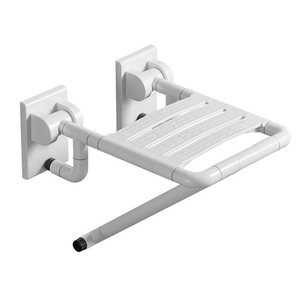 Siège pliant de salle de bain Jiepai, capacité de 150 kg, antidérapant, tabouret de douche mural avec accoudoir - Product Image 4
