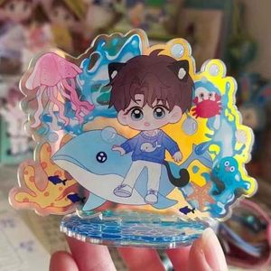 Support en acrylique transparent personnalisé de haute qualité, support en plastique imprimé avec des personnages d'anime pour l'affichage d'accessoires - Product Image 2