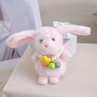 Porte-clés en peluche Kawaii, breloque de sac, poupée, pendentif jouet : Panda, Koala, Renard, Dinosaure, Lapin, Ours, Pingouin, Éléphant, Singe, Agneau, Canard