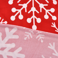 Housses de canapé et de chaise extensibles en tissu tricoté léger et respirant en soie de lait, motif flocon de neige de Noël, directement de l'usine