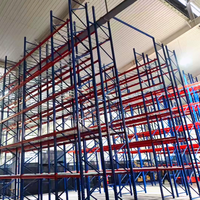 Système de rayonnage à poutres en acier certifié CE, revêtement en poudre, assemblage rapide pour stockage industriel lourd, avec flexibilité