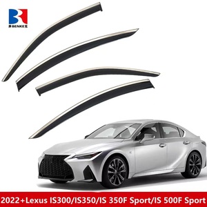 Factory Directly Sell High End tape-on Injection Deflector Window Visor for LEXUS IS300/IS350/IS350F SPORT/ IS 500F SPORT 2022+ - Product Image 4