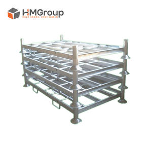 מדפי משטחים מתכתיים ניידים ניתנים לפירוק, מותאמים אישית, ישירות מהמפעל, להובלה וניהול חומרים במחסן - Product Image 2