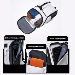 Sac à dos de tennis avec logo imprimé, sac de sport pour compétition avec compartiment à chaussures, sac de sport personnalisé pour raquette de badminton - Product Image 3