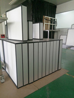 Purificador sin polvo HVAC Cleanroom HEPA Air Purify Modular Clean Room Carbon HEPA Air Filter