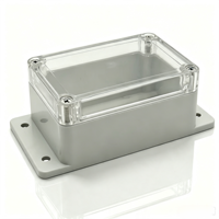 Boîtier électronique en plastique étanche IP65, boîte de jonction en plastique ABS, boîte de jonction électrique, boîte de projet pour câbles et instruments