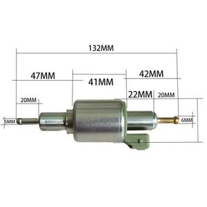 Bomba de Combustible de 24 V y 28 ml para Calefactor de Estacionamiento de Vehículos Diésel de 5 kW a 8 kW, Pieza de Repuesto de Acero Inoxidable - Product Image 1