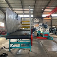 Machine d'extrusion de recyclage haute capacité PC/EPS/PPR/PA, système motorisé économe en énergie pour poteaux de clôture, production de 10 tonnes/jour