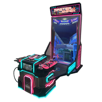 Machine de jeux intérieure attrayante à pièces Nouveau jeu de billets de rachat de tireur d'élite Master Design d'arcade élégant