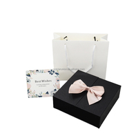 Vente en gros de boîtes à bijoux en carton de luxe personnalisées avec logo, emballages en papier pour bijoux avec ensemble de sacs