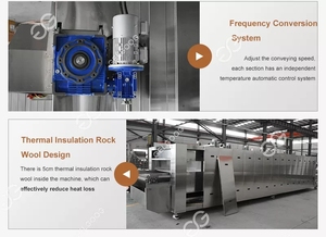 GELGOOG Automatic Nuts Roasting Machine Peanut Roasting Machine Complete Line Continuous Cashew Roasting Machine - Product Image 6