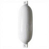Pare-battage gonflable anti-abrasion en PVC pour bateaux, avec corde d'amarrage et pompe à air pour bateaux de travail