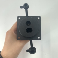 Support de fixation pour voiture Starlink V4, étanche, avec panneau de passage mural RJ45 Ethernet et alimentation de câble DC, pour câble Starlink Gen3, accessoires pour camping-car et voiture