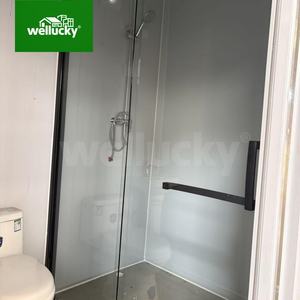 Toilettes mobiles, structure en acier, unité d'assainissement extérieure, toilettes modulaires portables pour chantier de construction, événements et utilisation en camp - Product Image 5