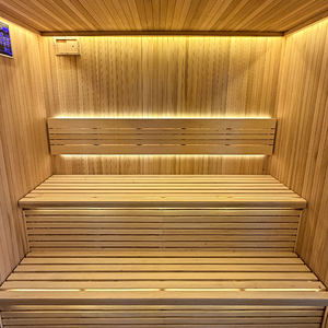 New Deign Sauna Stove Wooden Sauna Home Use Hemlock Wooden Shower Sauna for Family Use with Heat-<strong>insulating</strong> Thick Wall <strong>Panels</strong> - Product Image 3