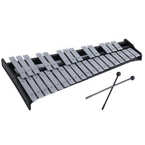 Xylophone en aluminium pliable professionnel de 32 notes avec bandes de maillets de mallette de transport Logo OEM accepté prix de gros direct usine - Product Image 2