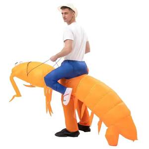 Disfraz Inflable Divertido de Mantis para Adultos, Traje Inflable de Camarón para Cosplay, Disfraz para Halloween, Carnaval y Fiestas - Product Image 3
