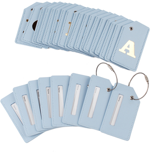 Chất Lượng Cao <span class=keywords><strong>D</strong></span>ễ Thương PU Da Hành Lý Tag <span class=keywords><strong>M</strong></span>ề<span class=keywords><strong>m</strong></span> Không Thấ<span class=keywords><strong>m</strong></span> Nước Chống <span class=keywords><strong>M</strong></span>ất Thông Tin Tag <span class=keywords><strong>M</strong></span>àu Xanh Thư Bán Buôn Tùy Chỉnh Khuyến <span class=keywords><strong>M</strong></span>ãi - Product Image 5