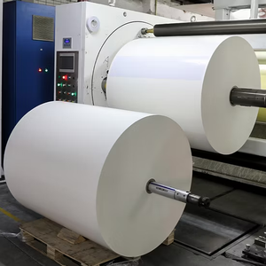 High Bright BPA Free 48gsm Thermal <b>Paper</b> Rolls 80x80mm Super Clear Cash Registger <b>Paper</b> Jumbo Rolls For Supermarket POS Machine - Product Image 1