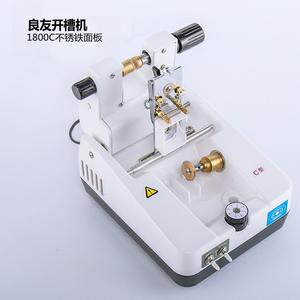 Machine à rainurer les verres Liangyou 1800 pour verres de lunettes, machine à tréfiler automatique, couleur blanche, origine Zhejiang - Product Image 4