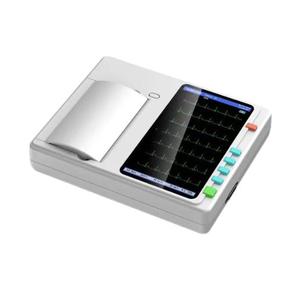 JZ-TEC601 Appareil de surveillance vétérinaire portable électronique à 12 dérivations et 6 canaux ECG/EKG, certifié CE Classe II, intégré - Product Image 3