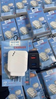 Chargeur de téléphone portable 28W Quick Charge 3.0 avec double port USB, adaptateur secteur intelligent portable rapide pour téléphone mobile